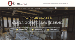 Desktop Screenshot of fortatkinsonclub.org